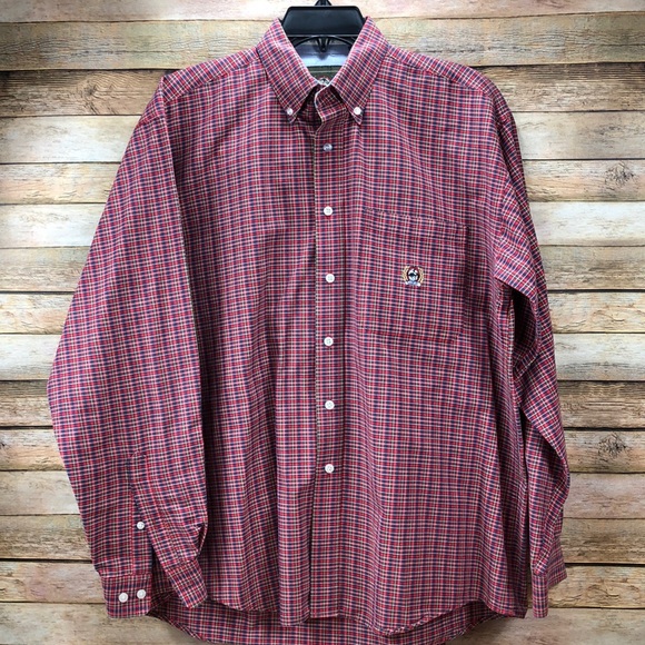 Cinch Long Sleeve Shirt Men’s Size Medium
